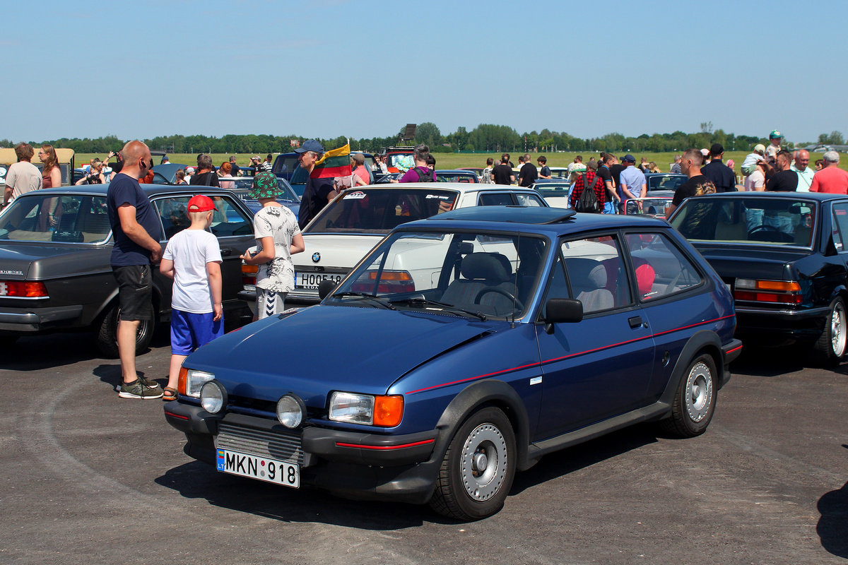 Литва, № MKN 918 — Ford Fiesta MkII '83-89; Литва — Retro mugė 2024