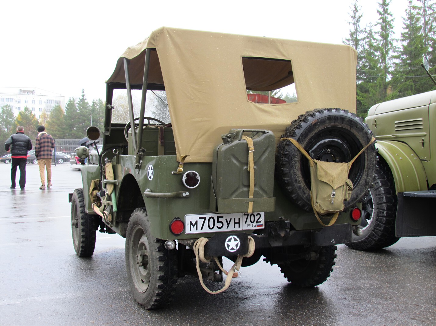 Башкортостан, № М 705 УН 702 — Willys MB '41-45