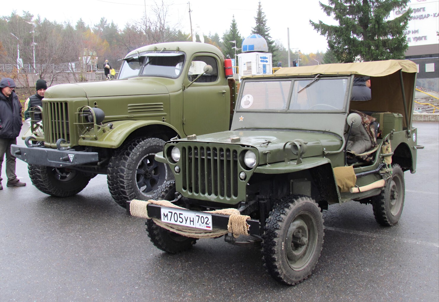 Башкортостан, № М 705 УН 702 — Willys MB '41-45