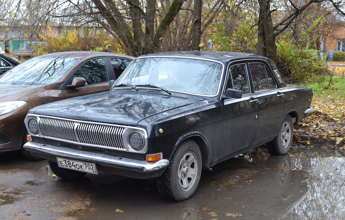 Башкортостан, № Е 384 ОК 702 — ГАЗ-24-10 Волга '85-92