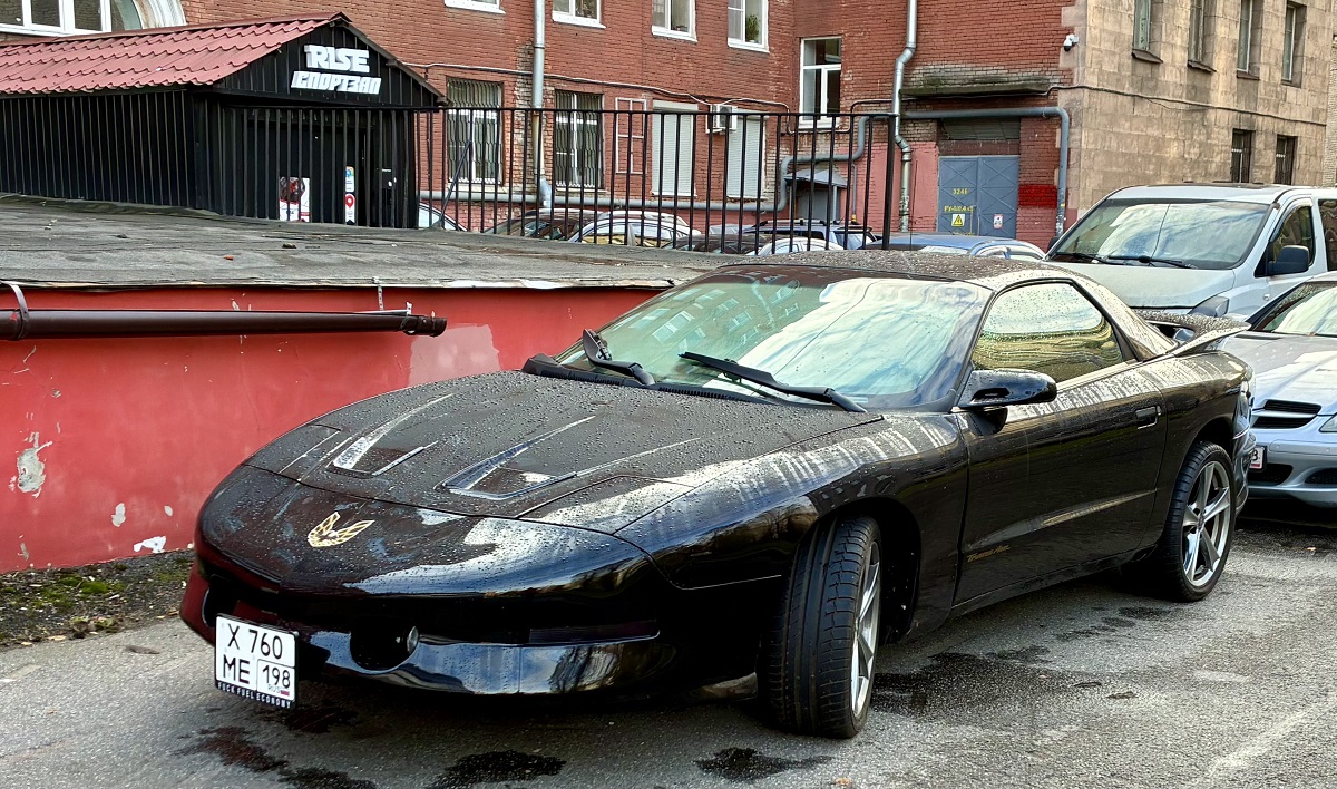 Санкт-Петербург, № Х 760 МЕ 198 — Pontiac Firebird (4G) '93-97