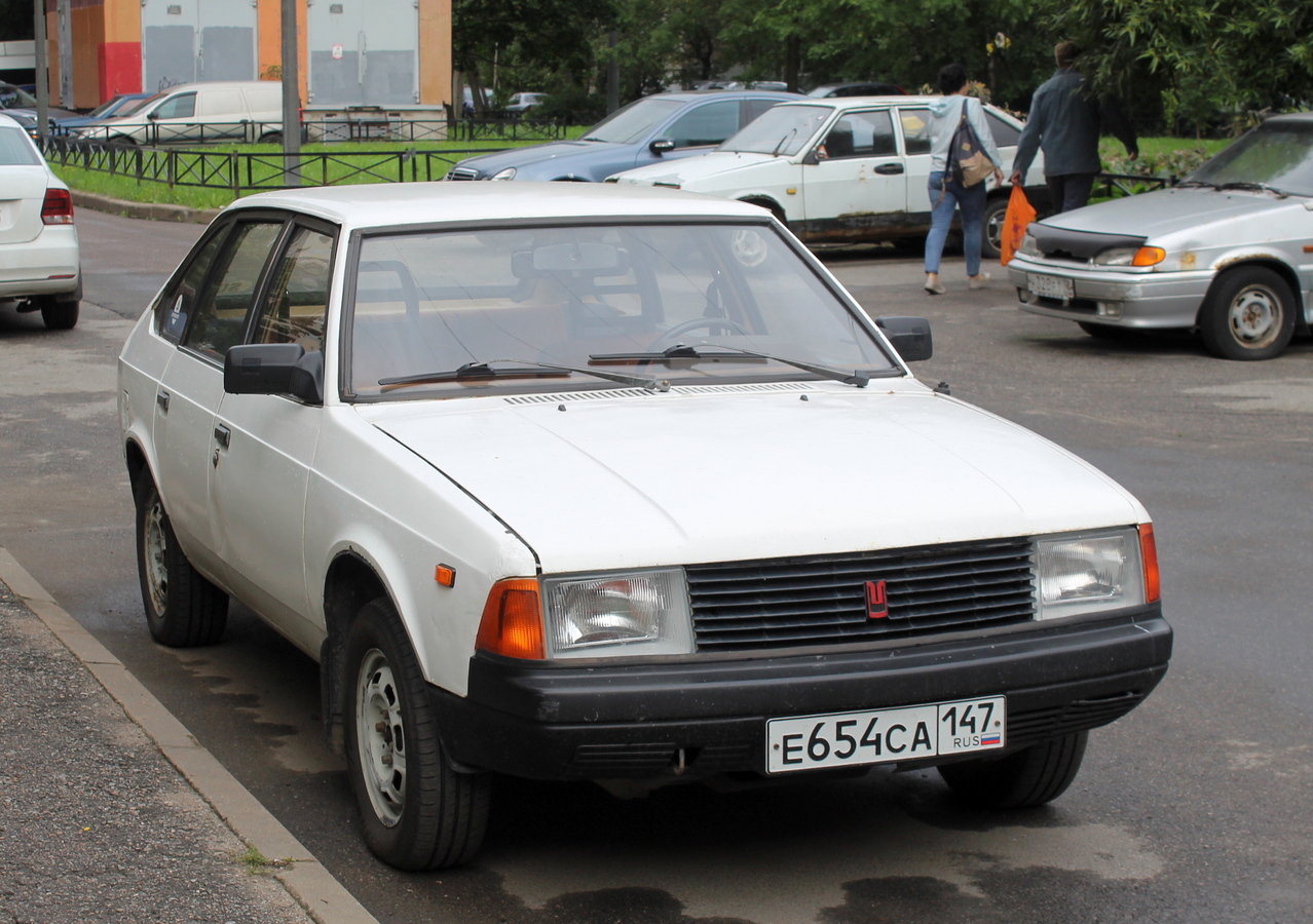 Ленинградская область, № Е 654 СА 147 — Москвич-2141 '86-98