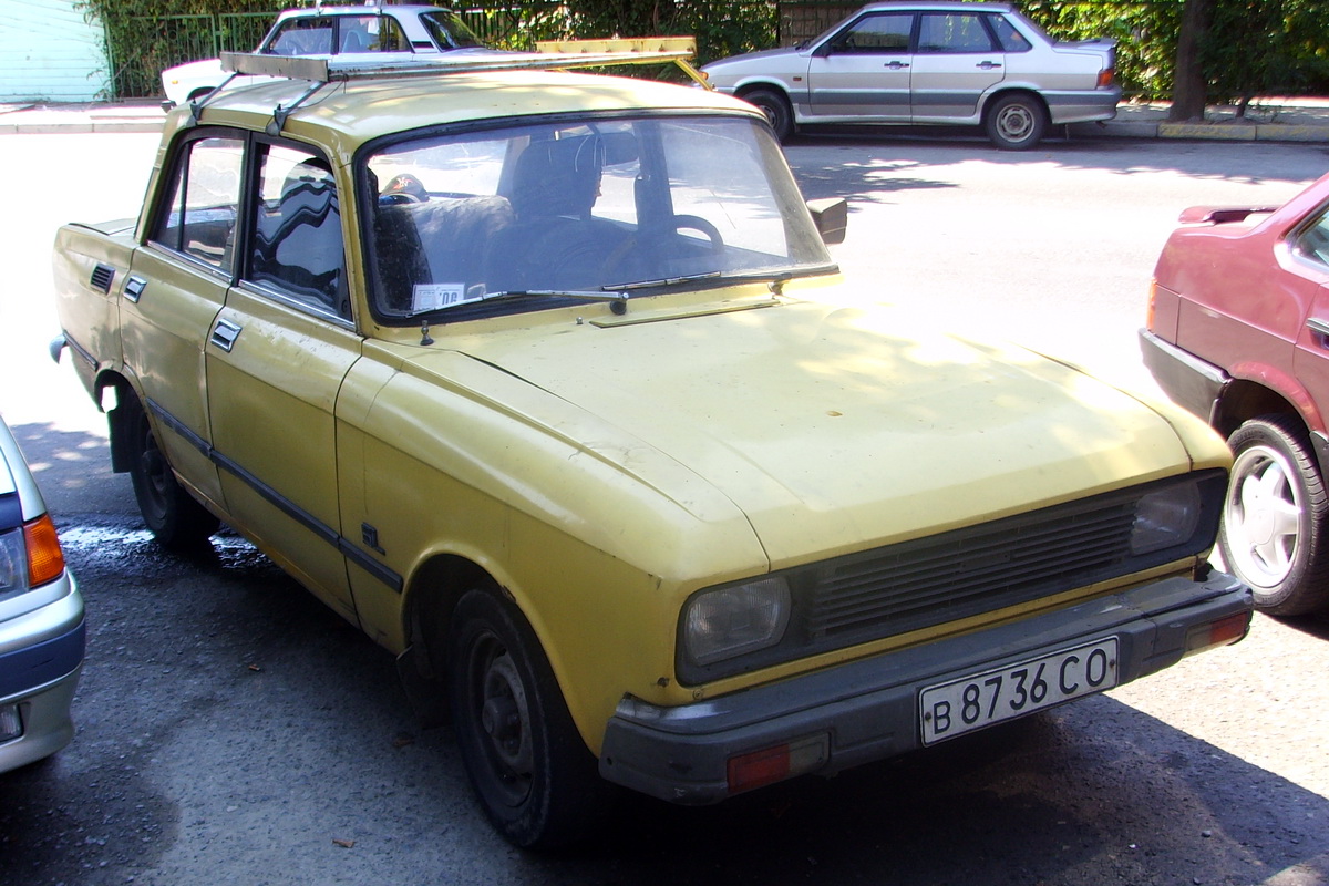 Краснодарский край, № В 8736 СО — Москвич-2140-117 (2140SL) '80-88