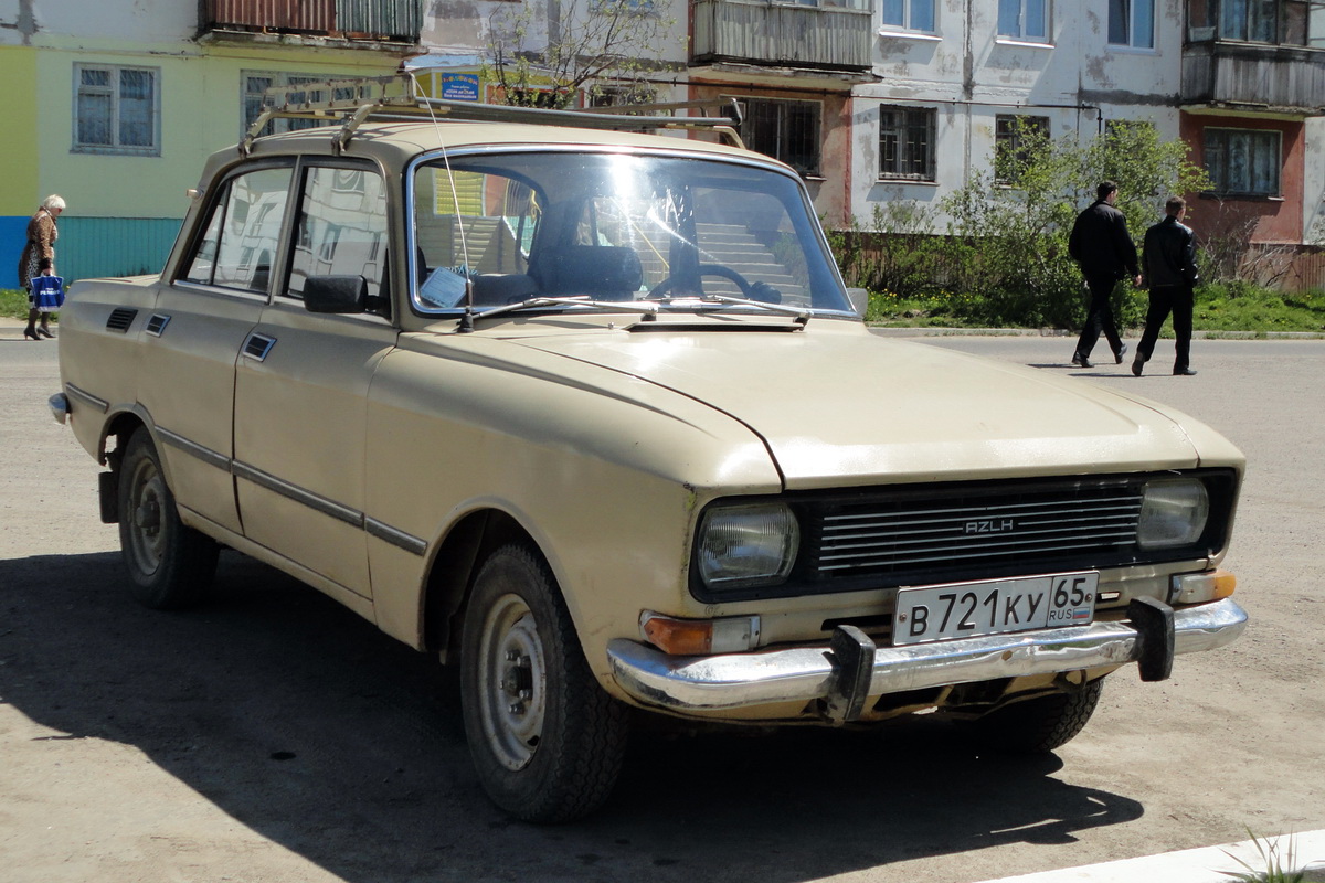 Сахалинская область, № В 721 КУ 65 — Москвич-2140-117 (2140SL) '80-88