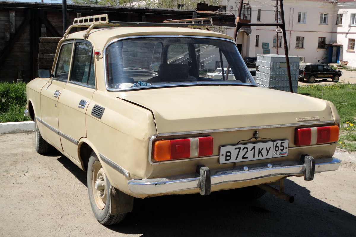 Сахалинская область, № В 721 КУ 65 — Москвич-2140-117 (2140SL) '80-88