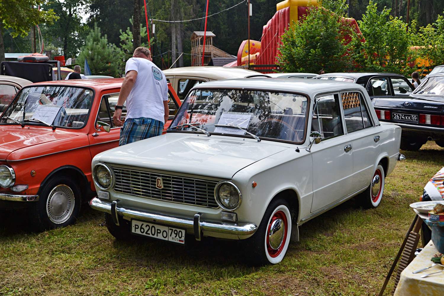 Московская область, № Р 620 РО 790 — ВАЗ-2101 Жигули '70-83; Калужская область — Автомобильный фестиваль "Парковый"