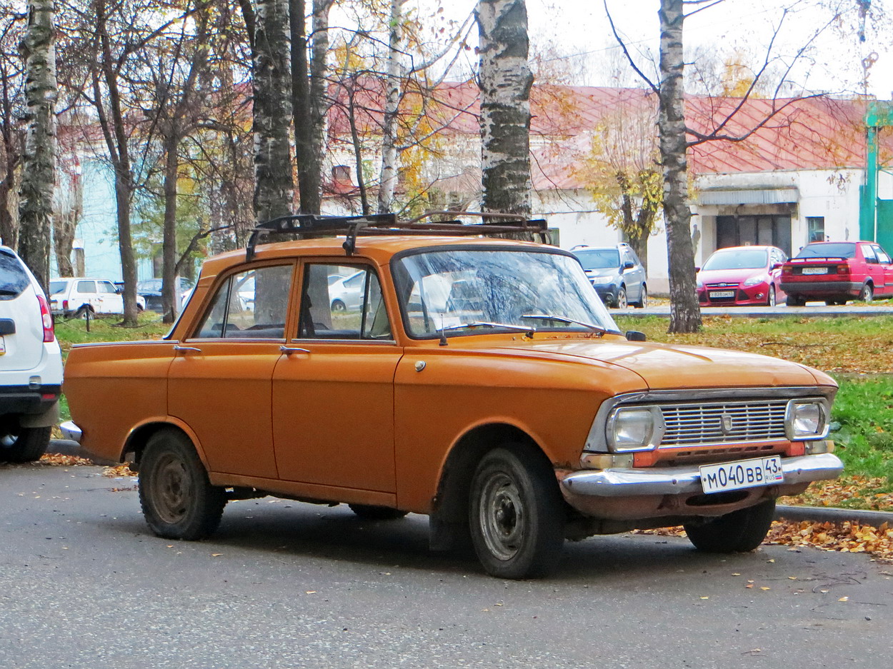 Кировская область, № М 040 ВВ 43 — Москвич-412ИЭ '69-75