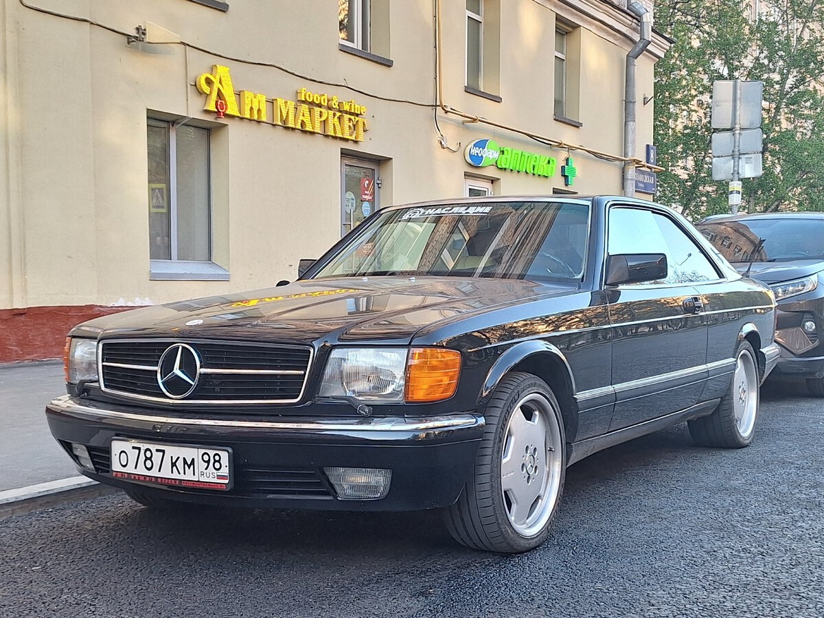 Санкт-Петербург, № О 787 КМ 98 — Mercedes-Benz (C126) '81-91