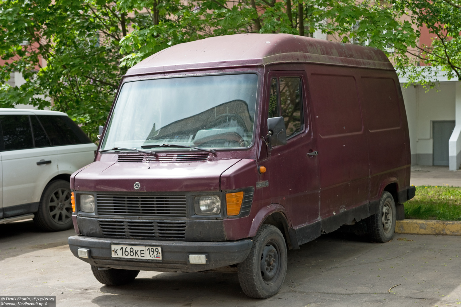 Москва, № К 168 КЕ 199 — Mercedes-Benz T1 208D '76-96