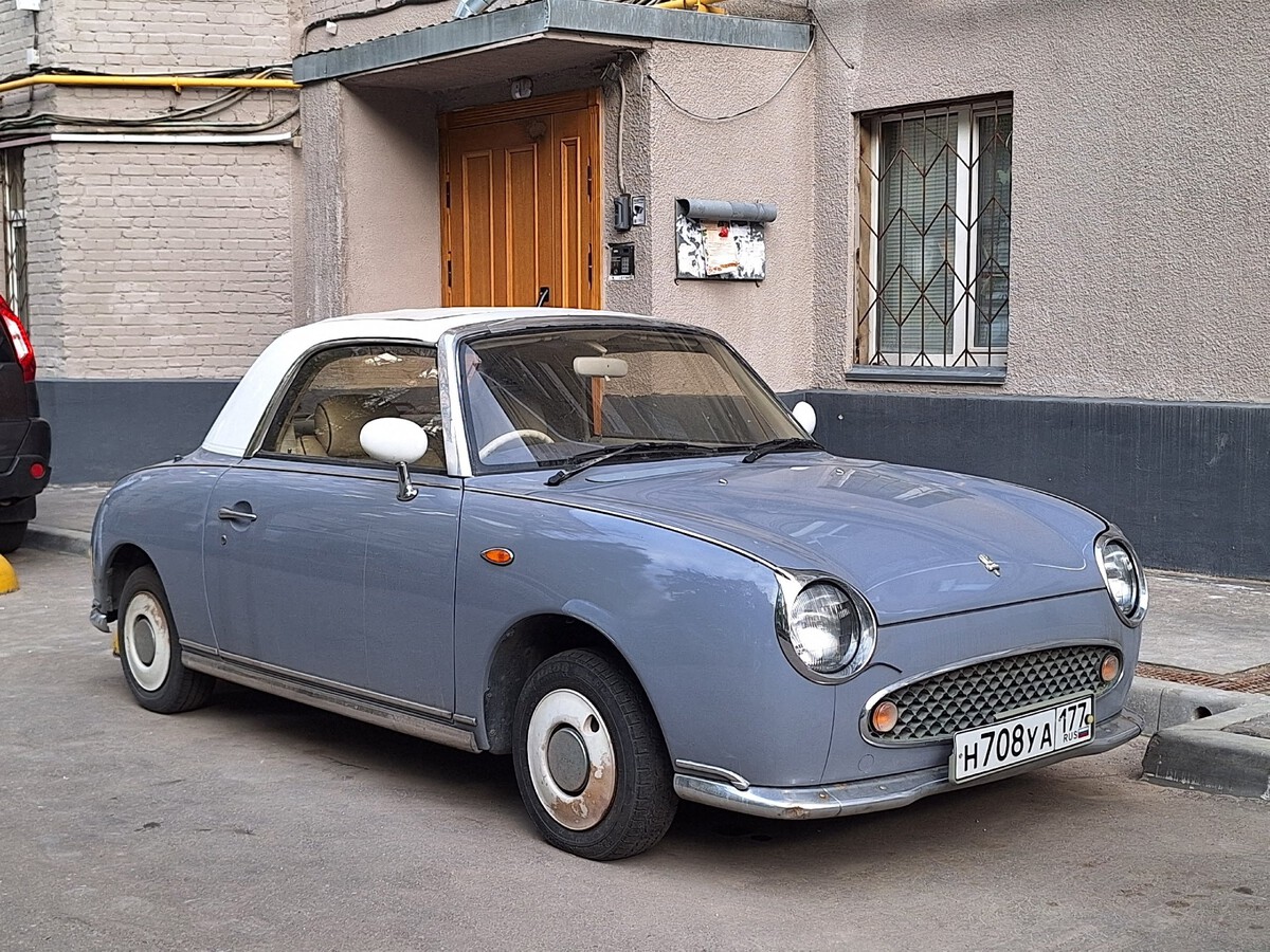 Москва, № Н 708 УА 177 — Nissan Figaro (FK10) '91-92