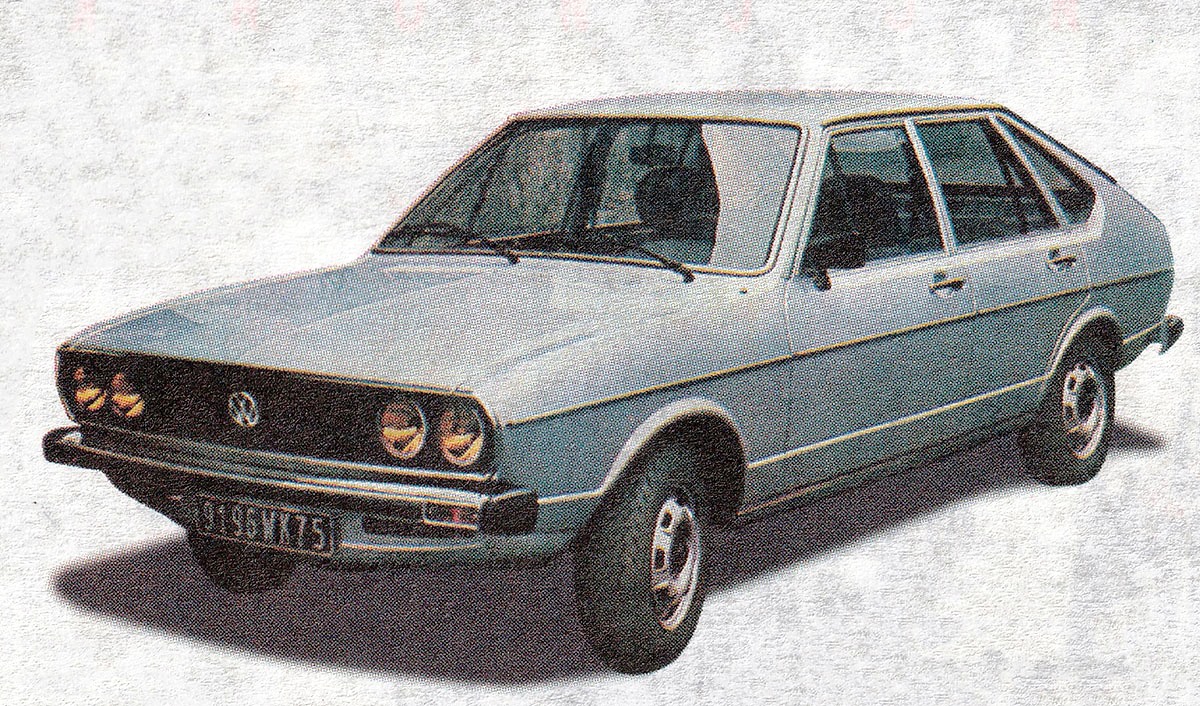 Франция, № 9196 WK 75 — Volkswagen Passat (B1) '73-80; Франция — Исторические фотографии