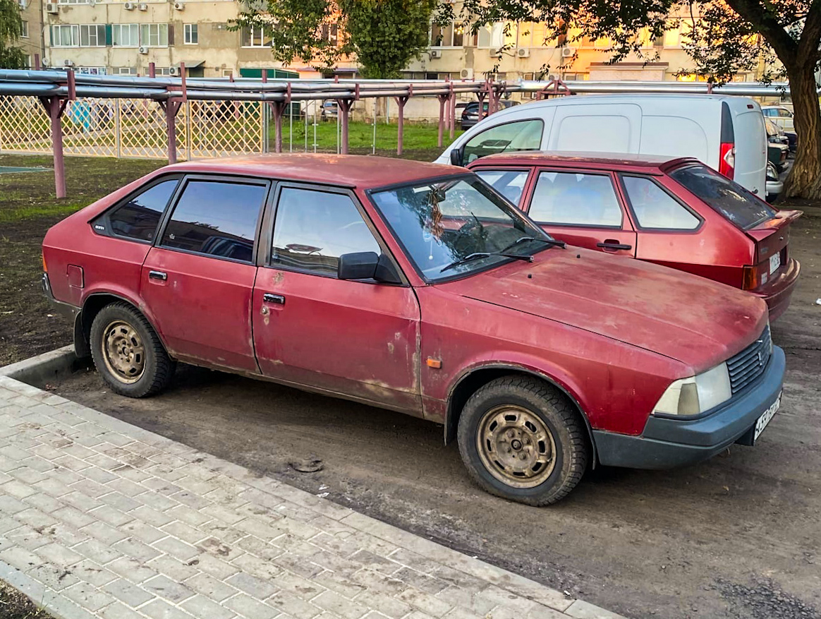 Белгородская область, № А 597 ВУ 31 — Москвич-21412 '86-94