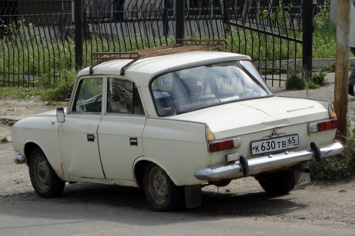 Сахалинская область, № К 630 ТВ 65 — Москвич-412ИЭ-028 (Иж) '82-01