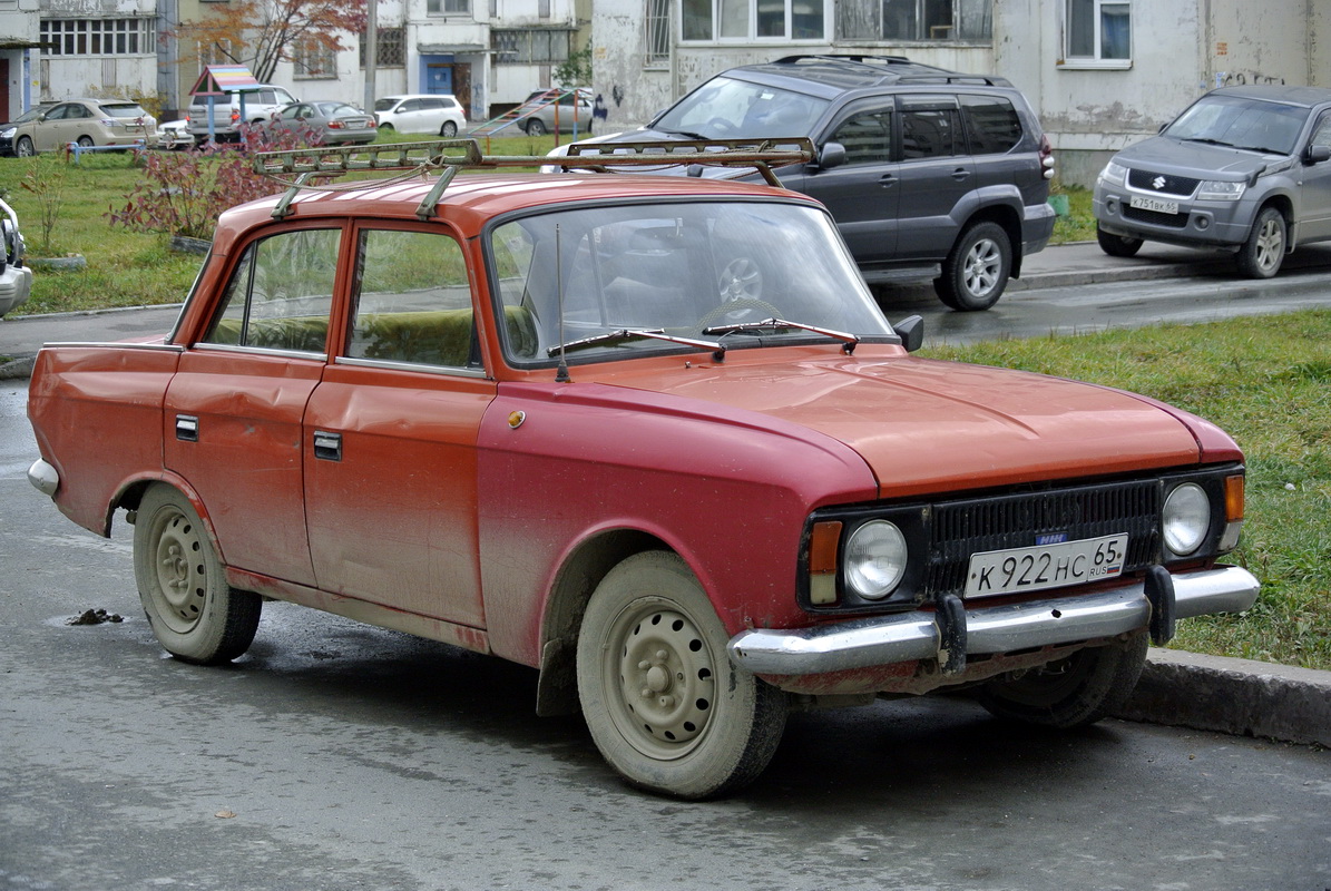 Сахалинская область, № К 922 НС 65 — Москвич-412ИЭ-028 (Иж) '82-01