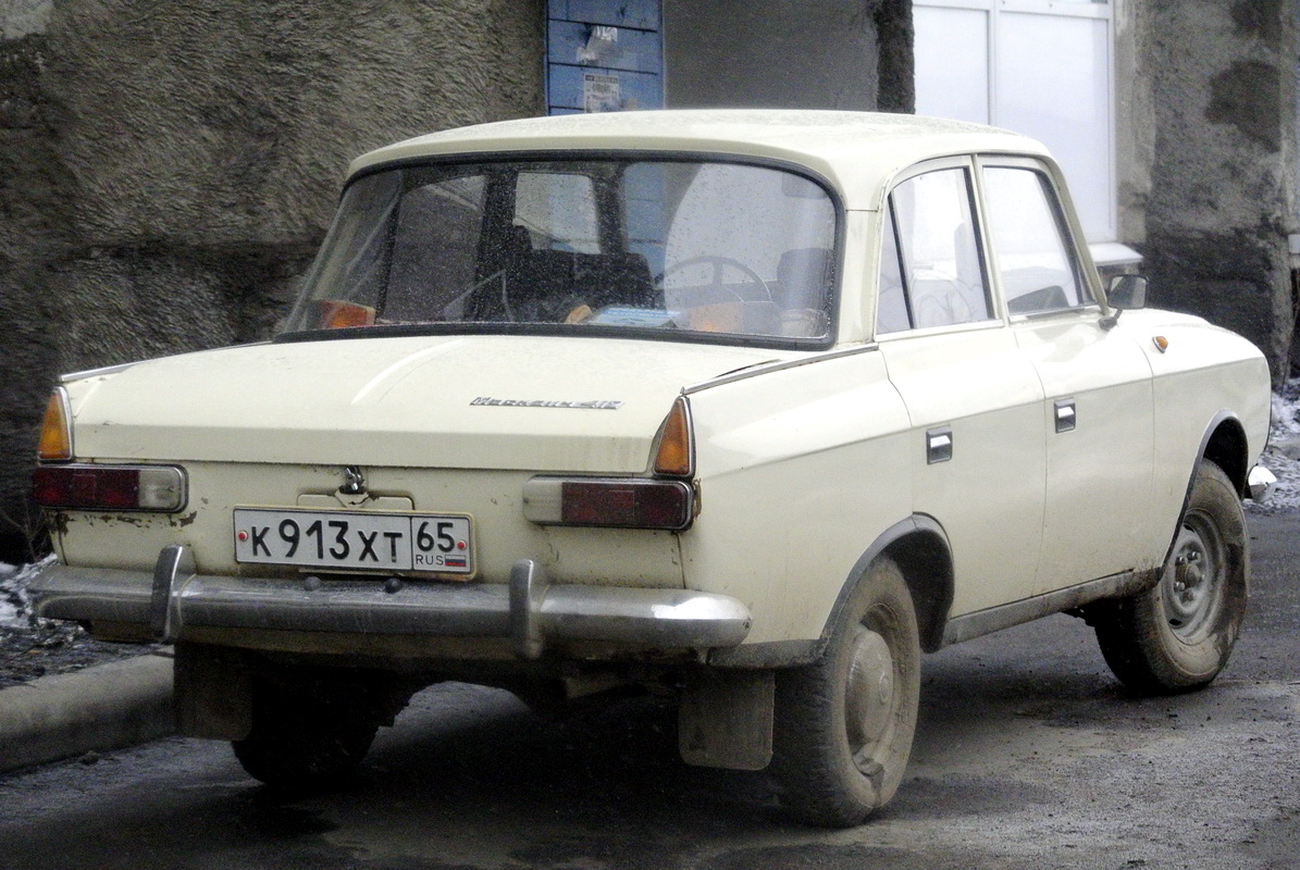 Сахалинская область, № К 913 ХТ 65 — Москвич-412ИЭ-028 (Иж) '82-01