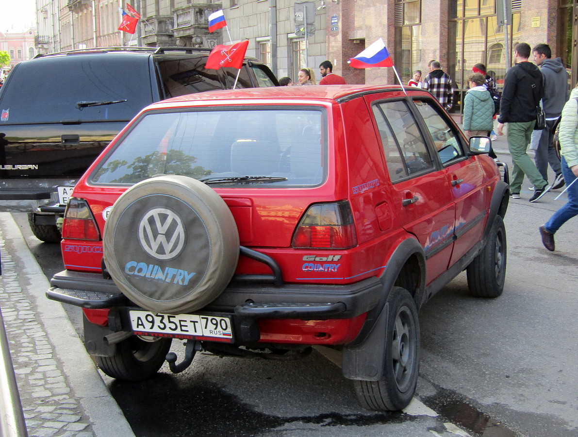 Московская область, № А 935 ЕТ 790 — Volkswagen Golf Country (Typ 1G) '90-91; Санкт-Петербург — Международный транспортный фестиваль "ТранспортФест 2025"