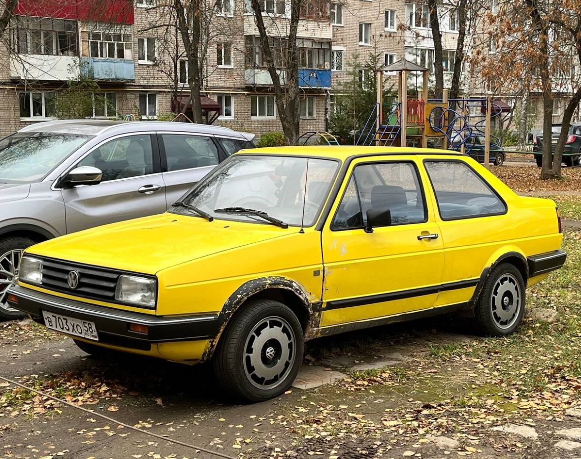 Удмуртия, № В 703 ХО 58 — Volkswagen Jetta Mk2 (Typ 16) '84-92; Пензенская область — Вне региона