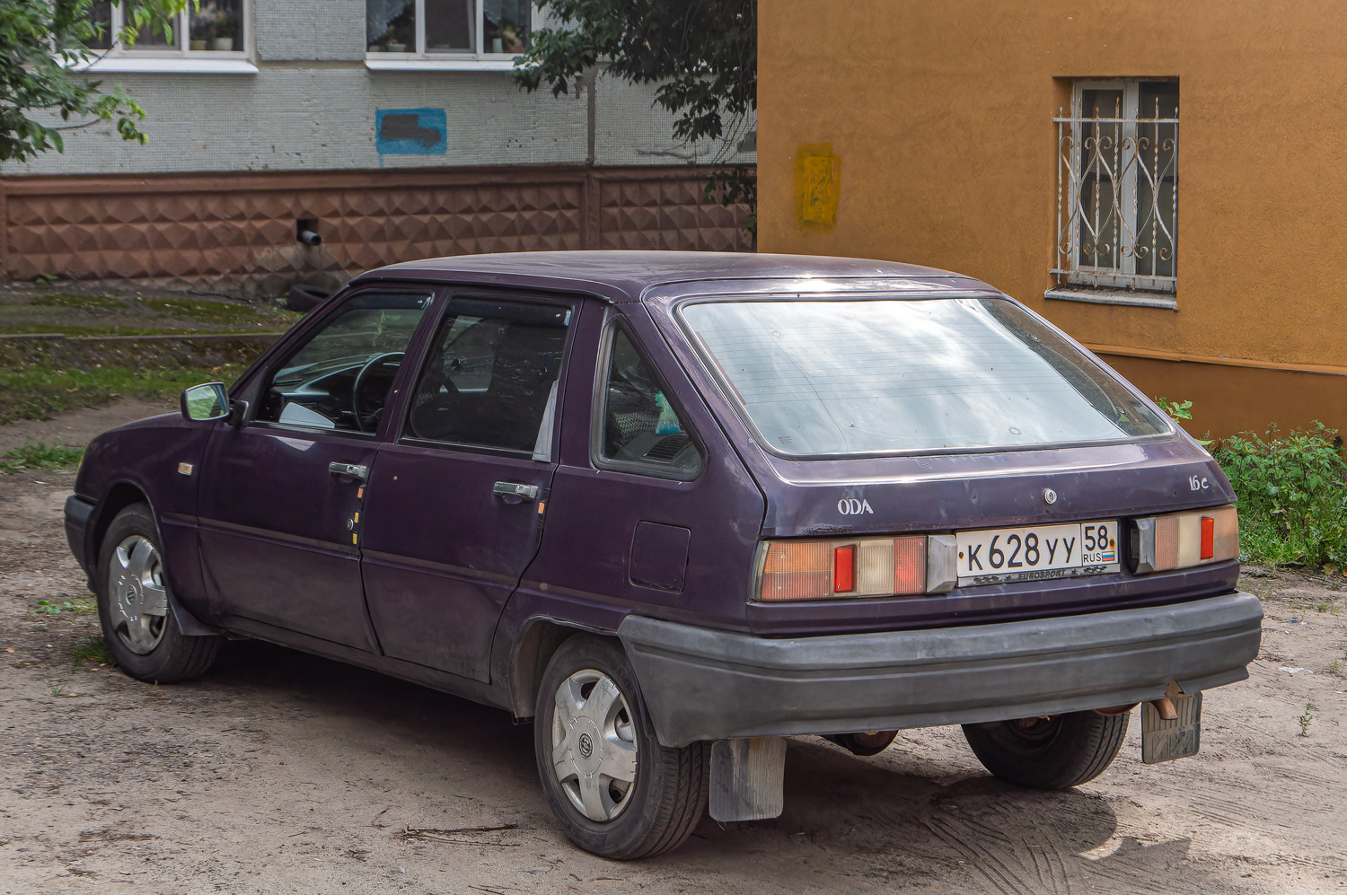 Пензенская область, № К 628 УУ 58 — Иж-2126-030 '98-05