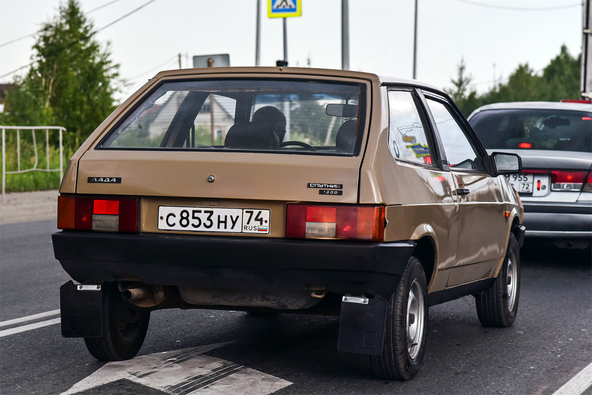 Челябинская область, № С 853 НУ 74 — ВАЗ-2108 '84-94