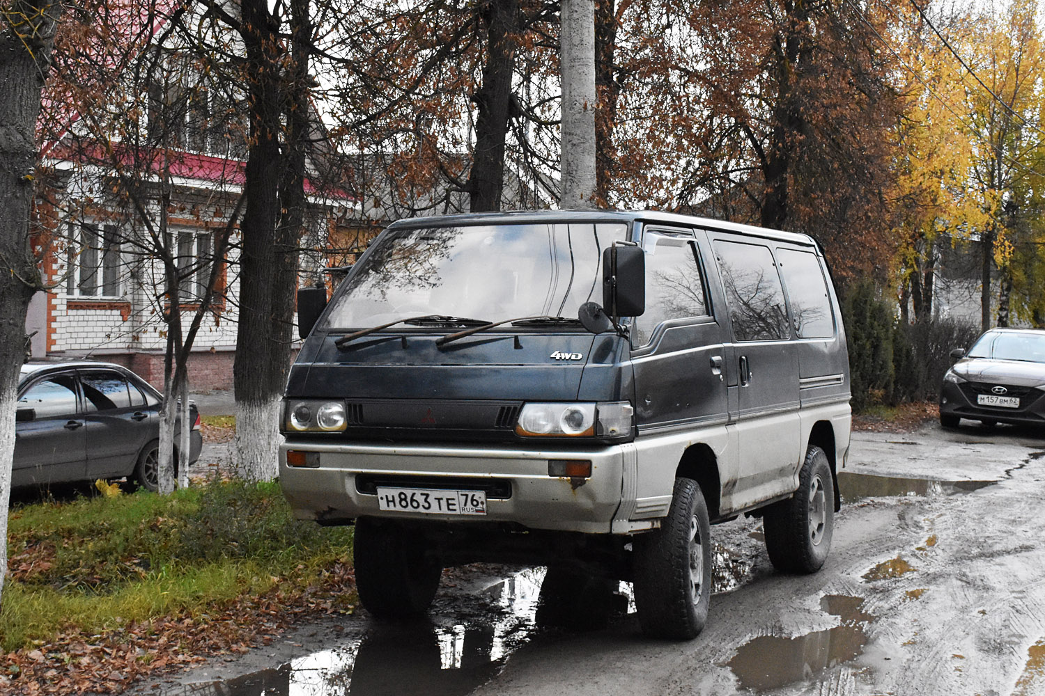 Ярославская область, № Н 863 ТЕ 76 — Mitsubishi Delica (3G) '86-99