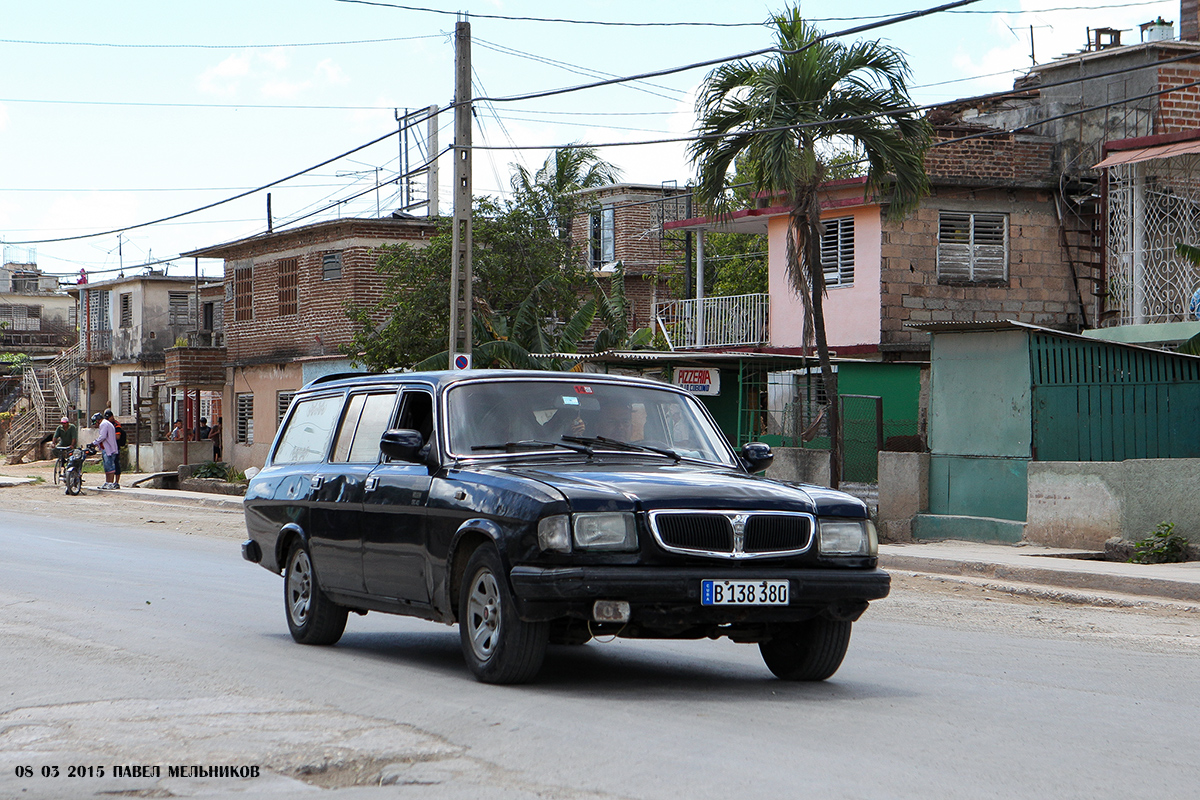 Куба, № B 138 380 — ГАЗ-310221 '98-08