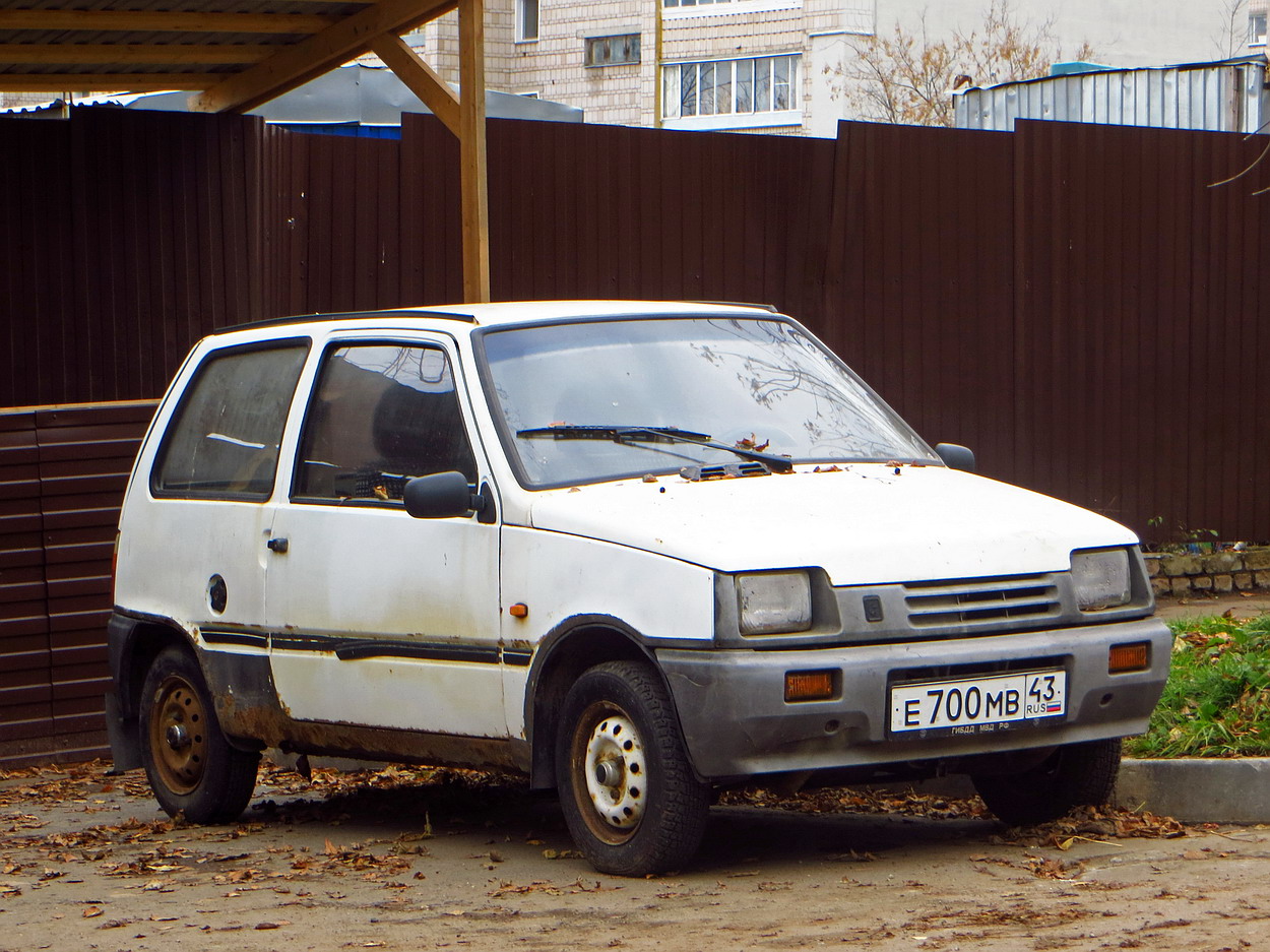 Кировская область, № Е 700 МВ 43 — ВАЗ-11113 (ЗМА) '96-06