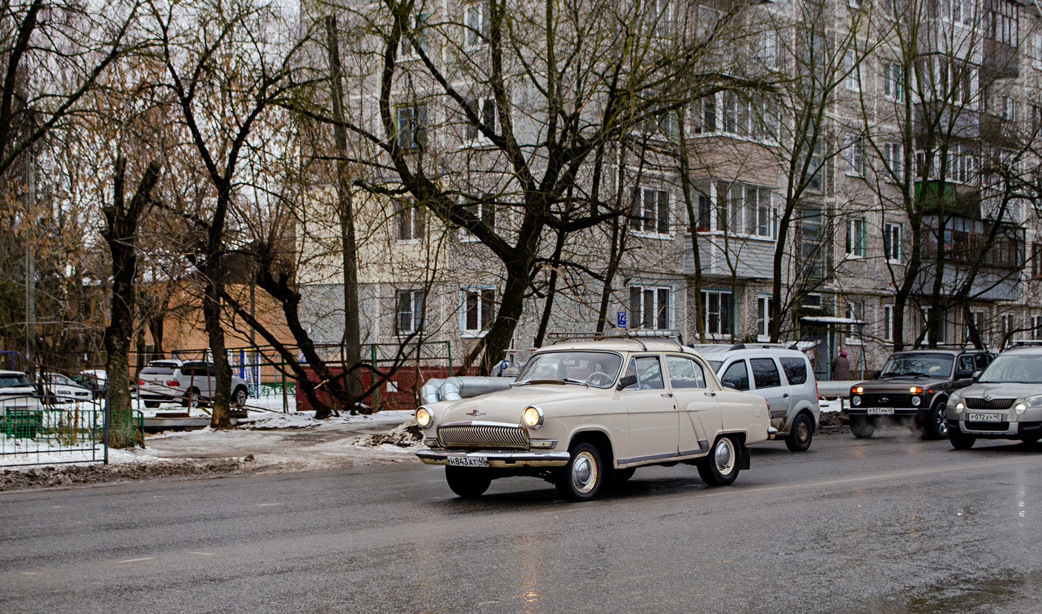Калужская область, № Н 843 АТ 40 — ГАЗ-21Р Волга '65-70