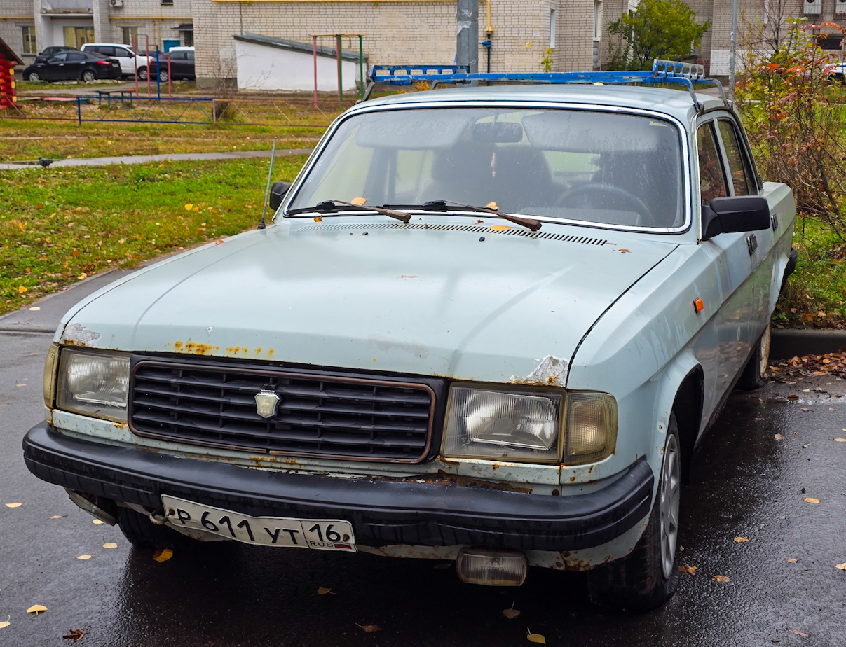Татарстан, № Р 611 УТ 16 — ГАЗ-31029 Волга '92-97