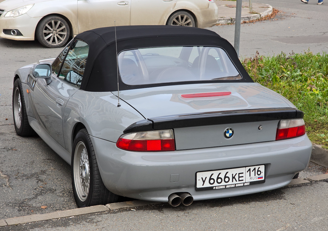 Татарстан, № У 666 КЕ 116 — BMW Z3 '95-02