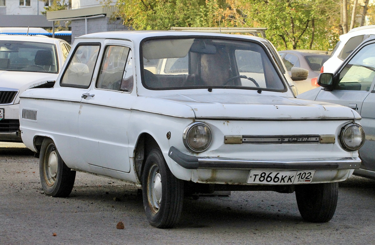 Башкортостан, № Т 866 КК 102 — ЗАЗ-968МБ Запорожец '79-94
