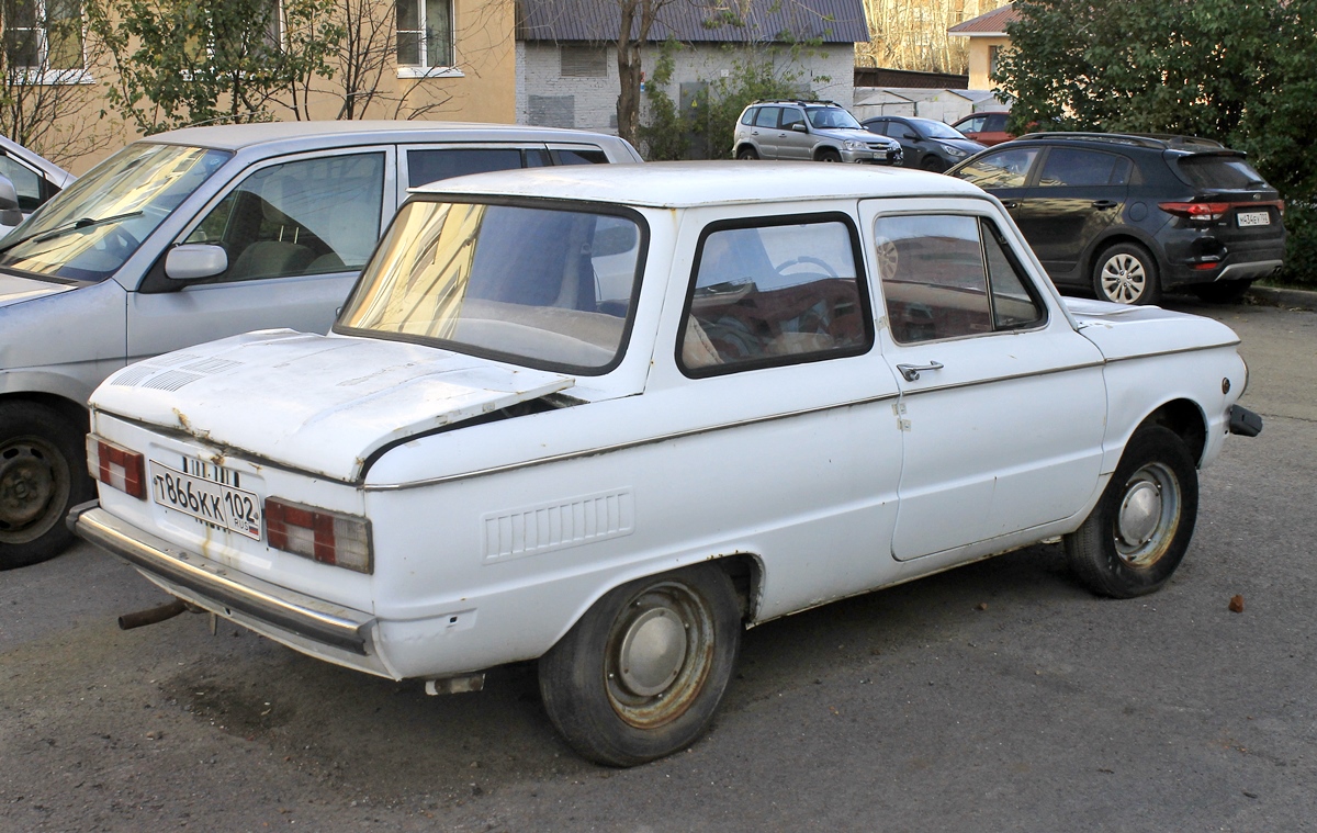 Башкортостан, № Т 866 КК 102 — ЗАЗ-968МБ Запорожец '79-94