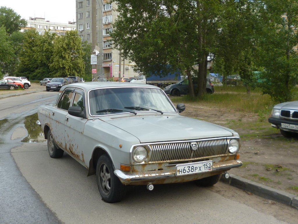 Нижегородская область, № Н 638 РХ 152 — ГАЗ-24-10 Волга '85-92