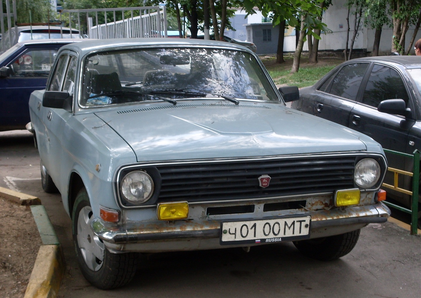 Москва, № Ч 0100 МТ — ГАЗ-24-11 Волга '86-92