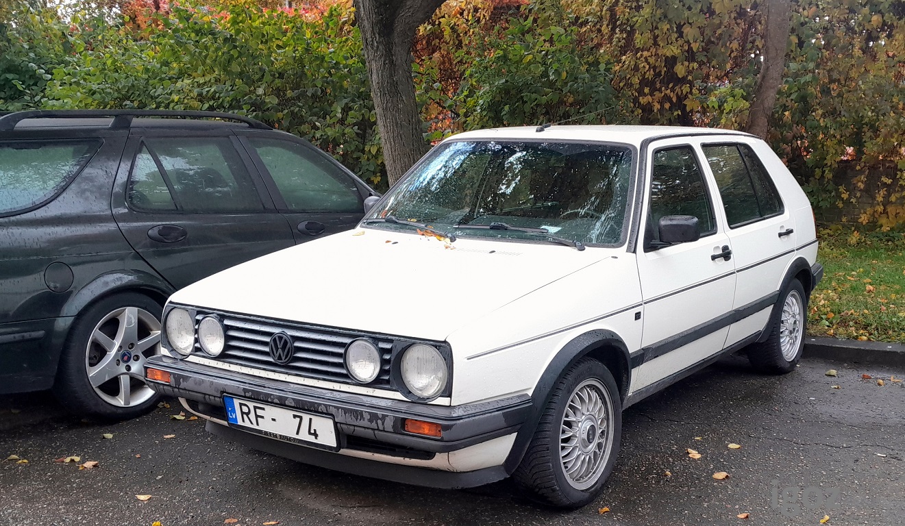 Латвия, № RF-74 — Volkswagen Golf (Typ 19) '83-92