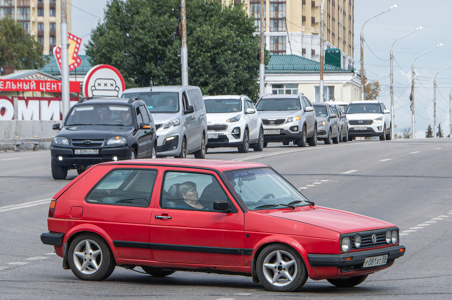 Пензенская область, № Р 081 АТ 58 — Volkswagen Golf (Typ 19) '83-92