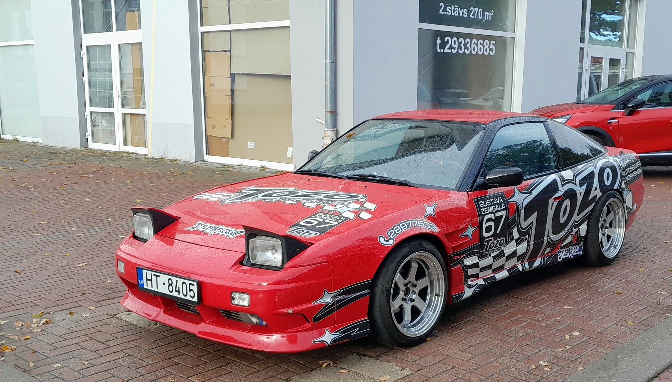Латвия, № HT-8405 — Nissan 200SX (S13) '89-98