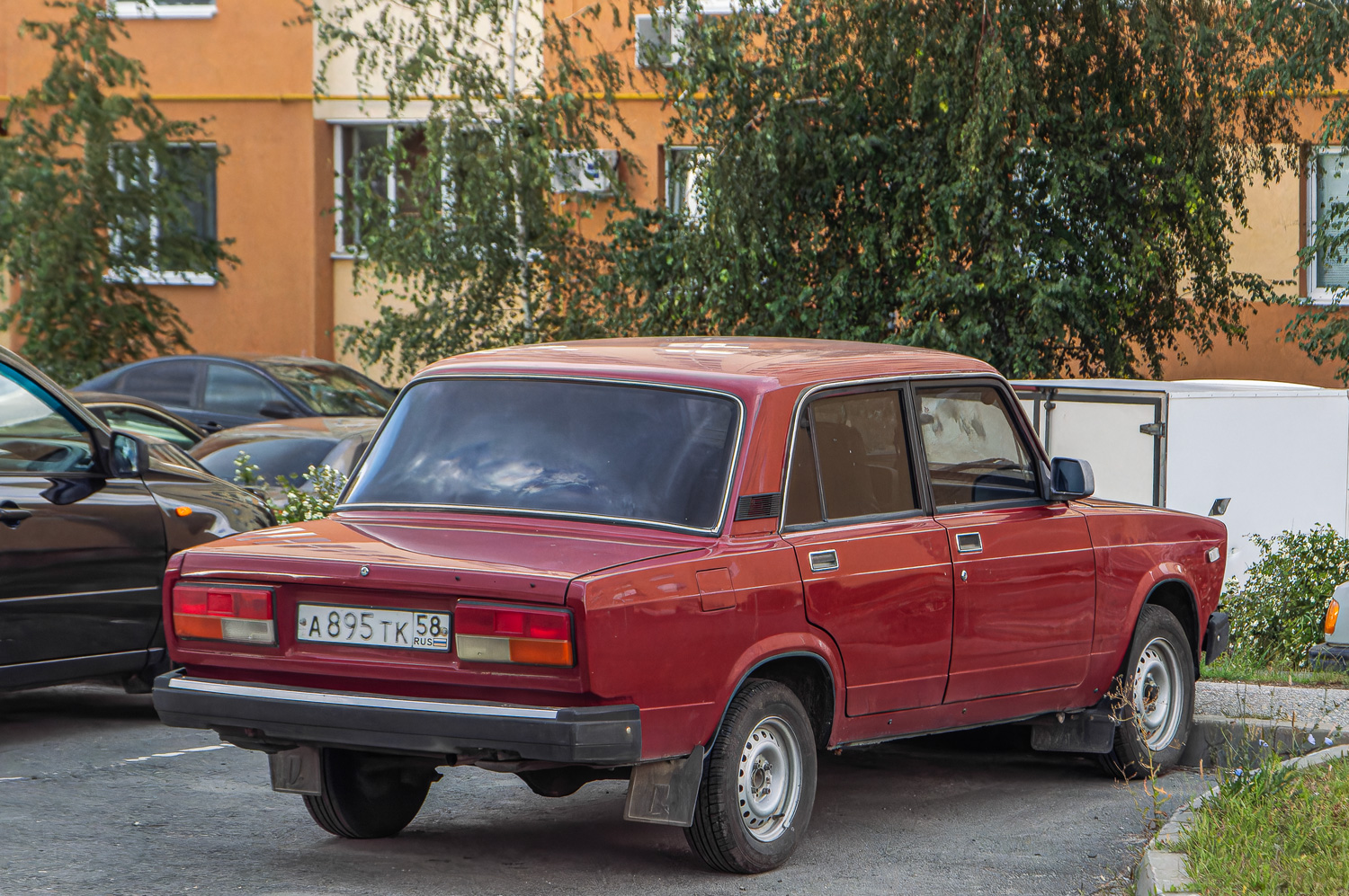 Пензенская область, № А 895 ТК 58 — ВАЗ-21074 Жигули '82-91