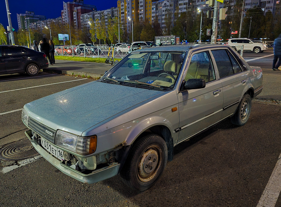 Татарстан, № К 031 ЕТ 16 — Mazda 323 (BF) '86-94