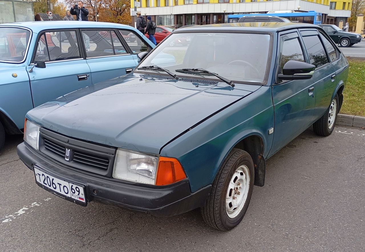 Тверская область, № Т 206 ТО 69 — Москвич-2141 '86-98; Тверская область — Закрытие сезона 2025 Тверского ретро-клуба