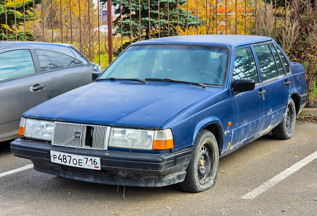 Татарстан, № Р 487 ОЕ 716 — Volvo 940 '90-98