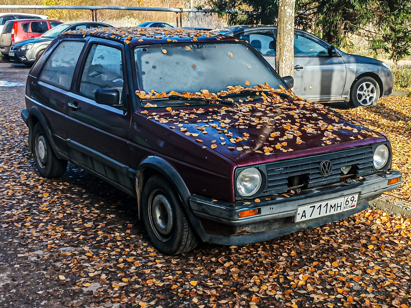Тверская область, № А 711 МН 69 — Volkswagen Golf (Typ 19) '83-92