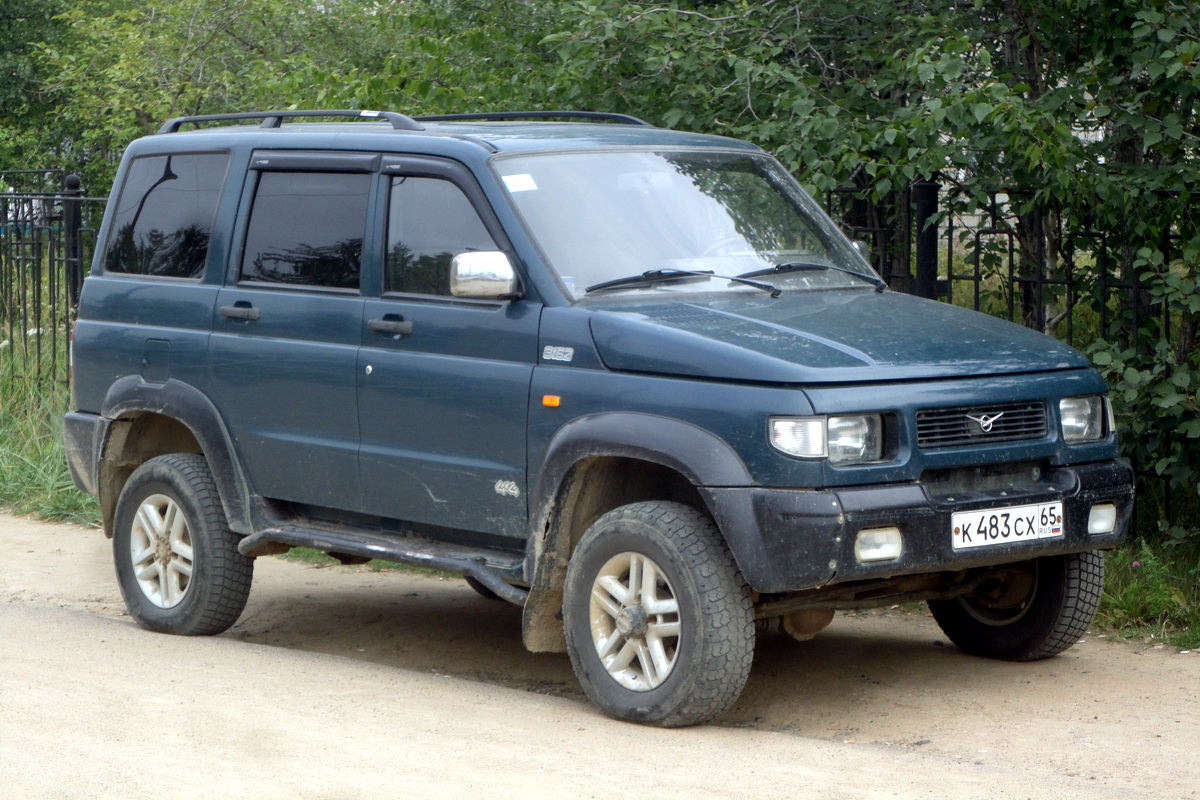 Сахалинская область, № К 483 СХ 65 — УАЗ-31622 Симбир '00-05