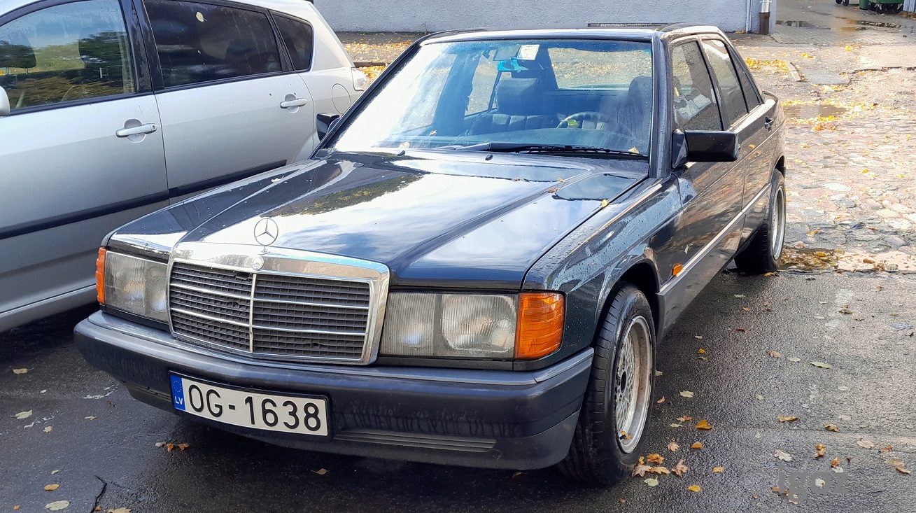 Латвия, № OG-1638 — Mercedes-Benz 190 (W201) '82-93
