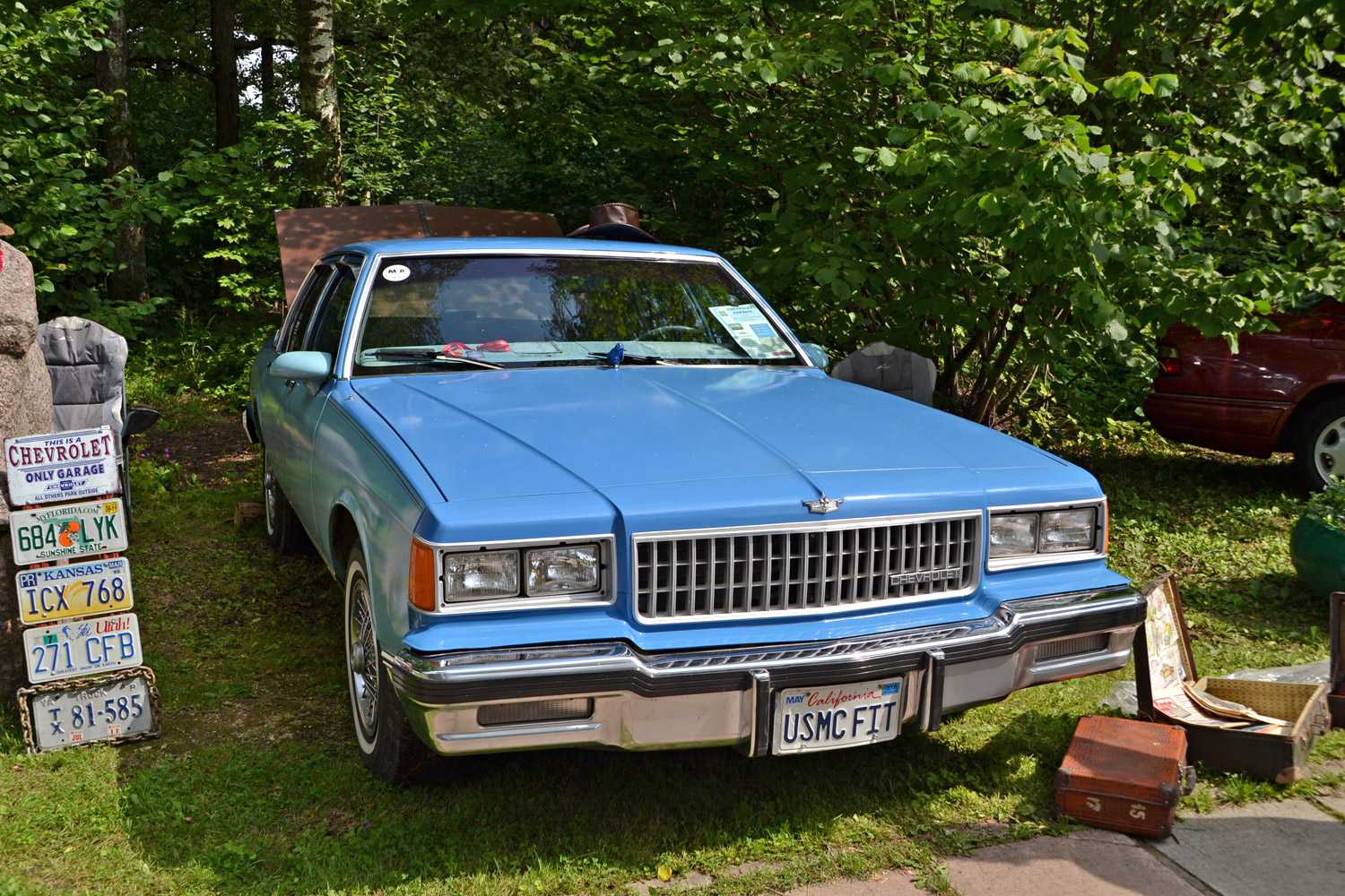 Москва, № Е 813 ЕО 797 — Chevrolet Caprice (3G) '77-90; Калужская область — Автомобильный фестиваль "Парковый"