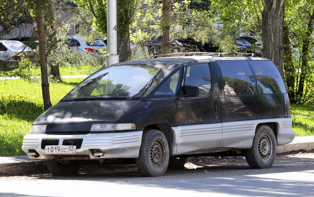 Башкортостан, № Т 019 ОС 02 — Pontiac Trans Sport '89-94