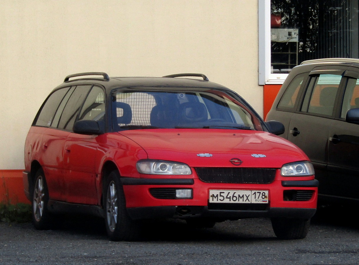 Санкт-Петербург, № М 546 МХ 178 — Opel Omega (B) Caravan '94-99