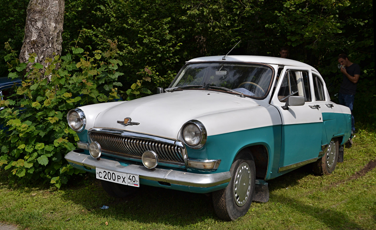 Калужская область, № С 200 РХ 40 — ГАЗ-21 Волга (3 серия) '62-70; Калужская область — Автомобильный фестиваль "Парковый"