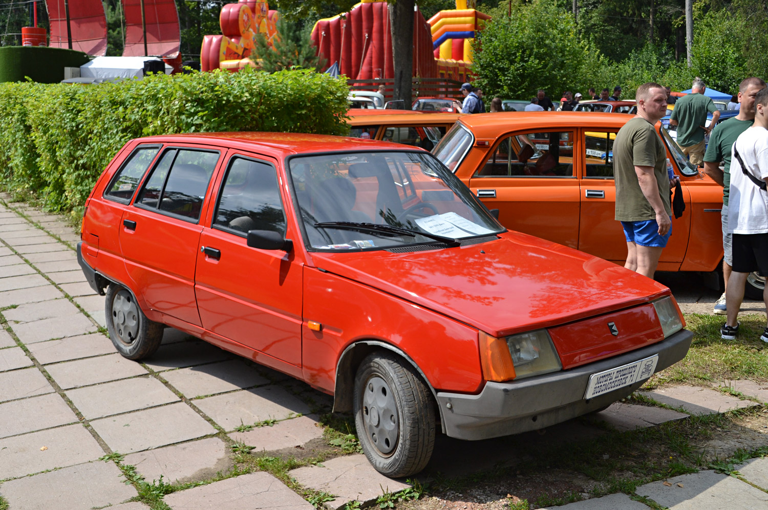 Тульская область, № Е 114 НК 71 — ЗАЗ-1105 Дана '94–97; Калужская область — Автомобильный фестиваль "Парковый"