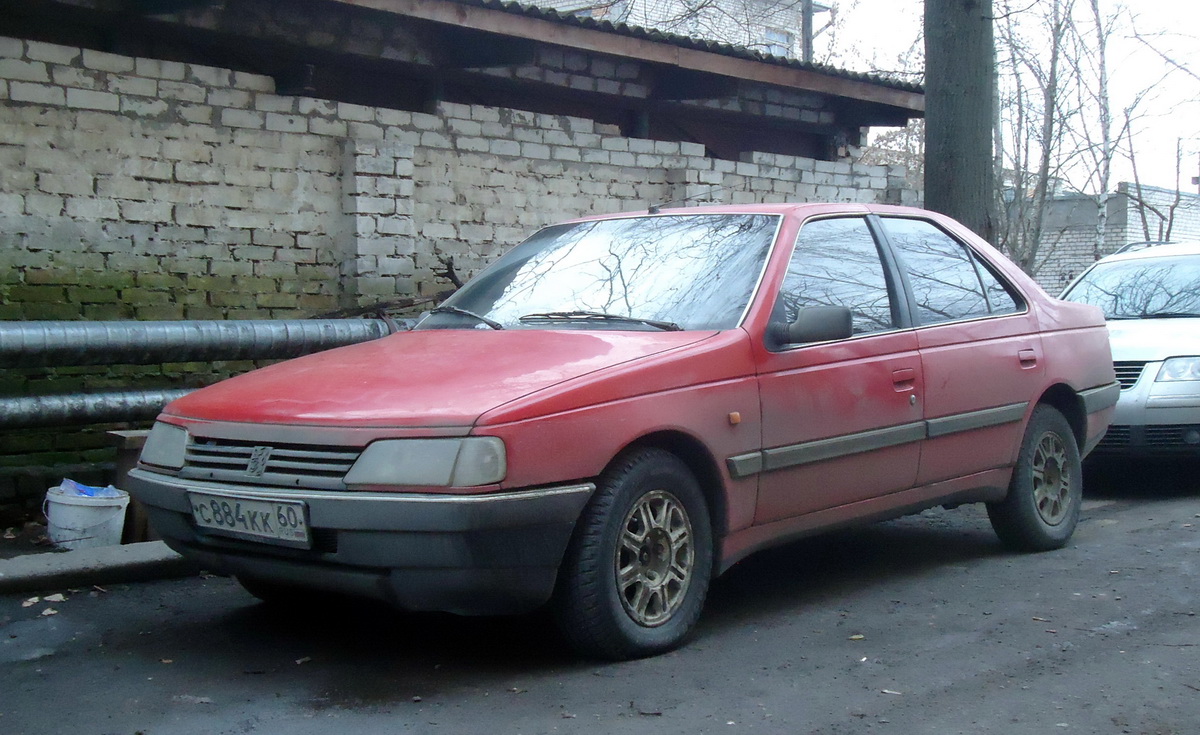 Псковская область, № С 884 КК 60 — Peugeot 405 '87-93
