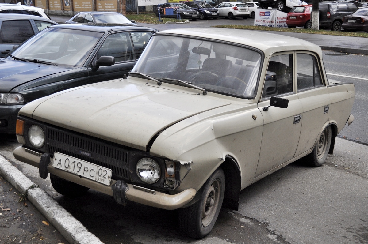 Башкортостан, № А 019 РС 02 — Москвич-412ИЭ-028 (Иж) '82-01